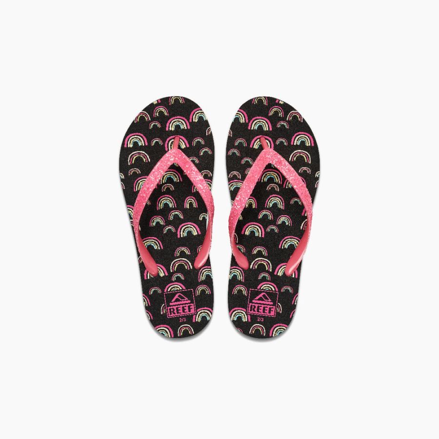 Reef Kids Stargazer Prints - Sparkly Beach Sandals Item-ID 0PaQB