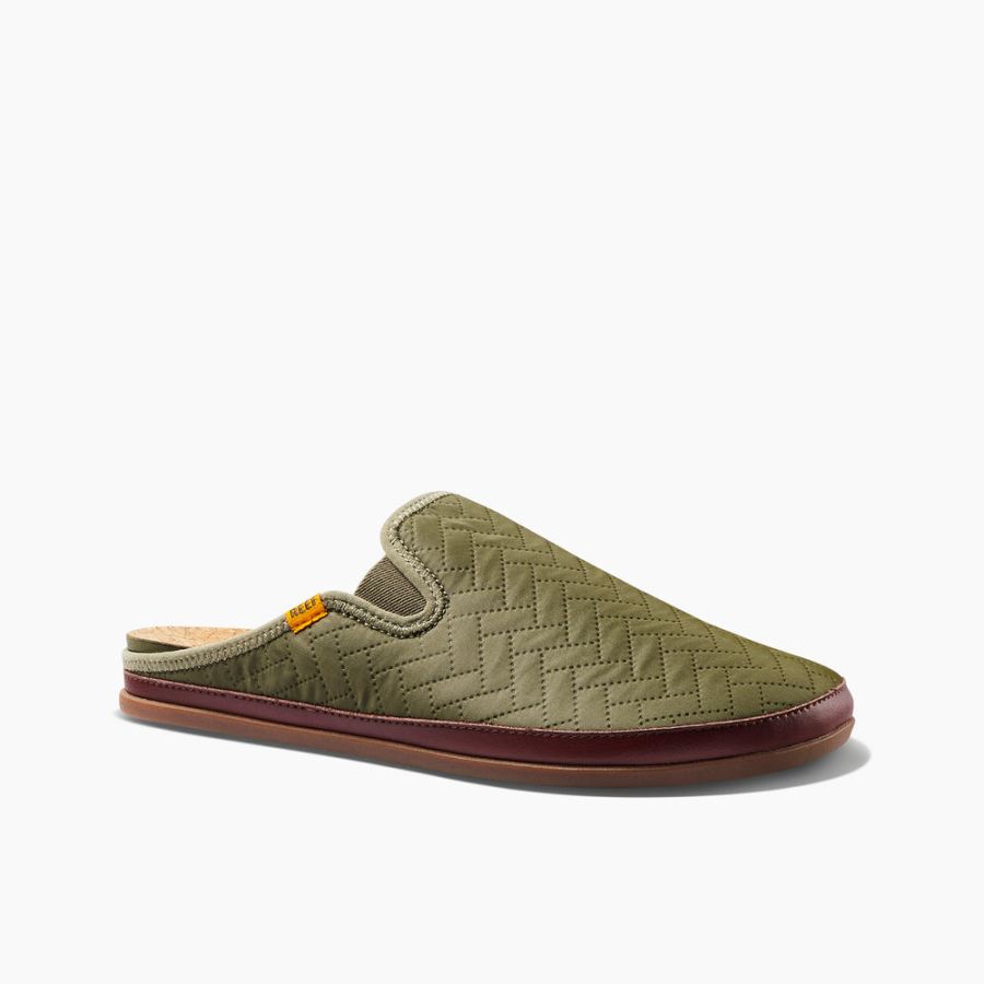Reef | Men's Cushion Homey Shoes in Olive Item-ID 0prdVHYO
