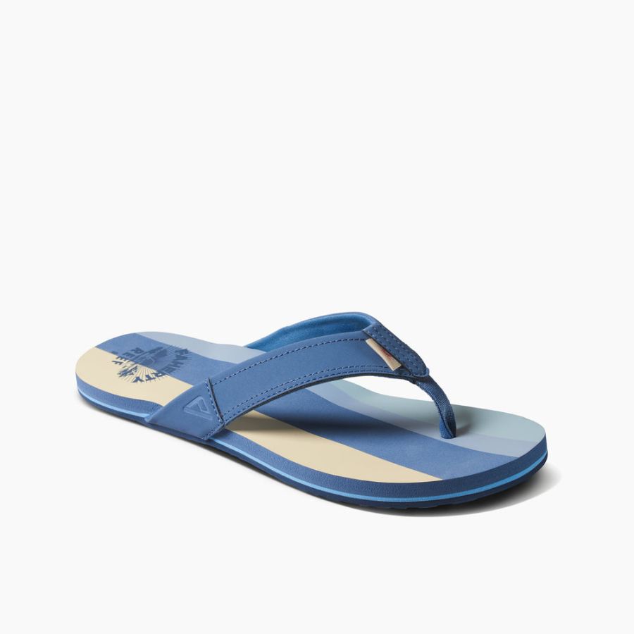 Reef | Men's Newport X Faherty Sandals in Sun And Waves Item-ID