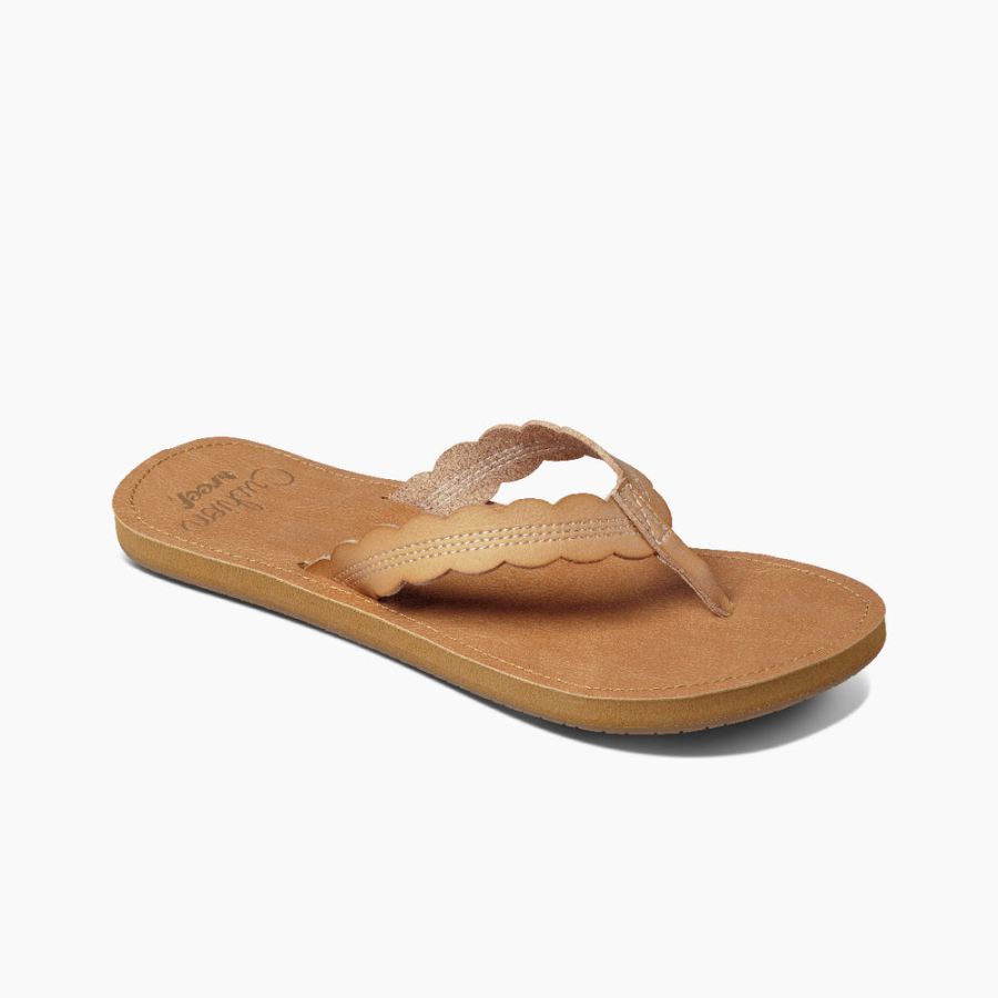 Reef | Women's Cushion Celine Sandals in Natural Item-ID 8nBZvLd