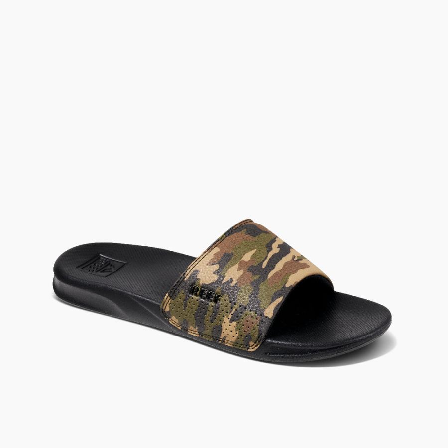 Reef | Men's One Slide Sandals (Camo) Item-ID I24qlO3O