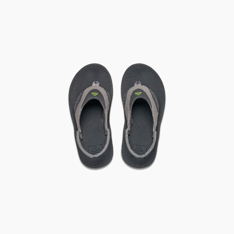 Reef Toddler Boys Fanning Sandals in Grey/Volt Item-ID Nz9WGQ7i