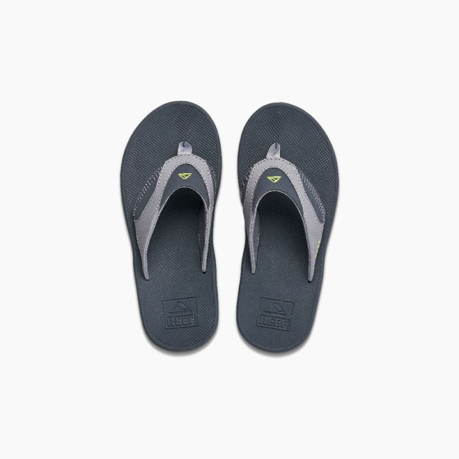 Reef Boys Sandals Kids Fanning in Grey/Volt Item-ID RMV0s4q1