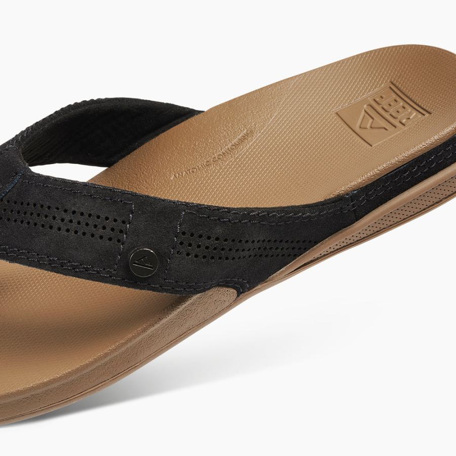 Reef | Men's Cushion Lux Leather Sandals Item-ID SeYS65nV
