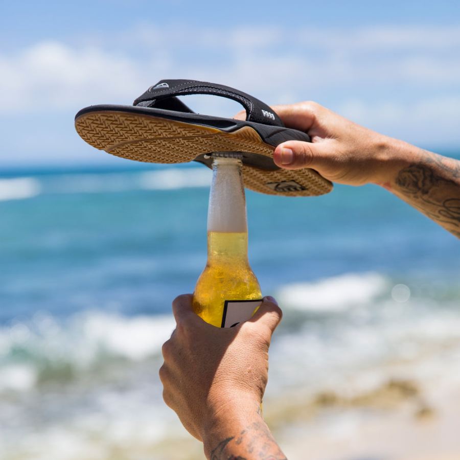 Reef | Men's Fanning Flip Flops with Bottle Opener Item-ID UbMc3