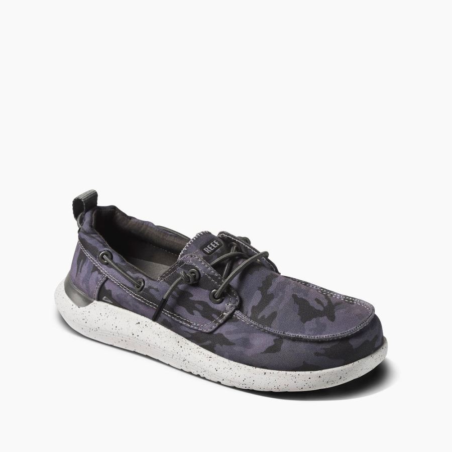 Reef | Men's SWELLsole Pier Slip-On Shoes in Grey/Camo Item-ID V