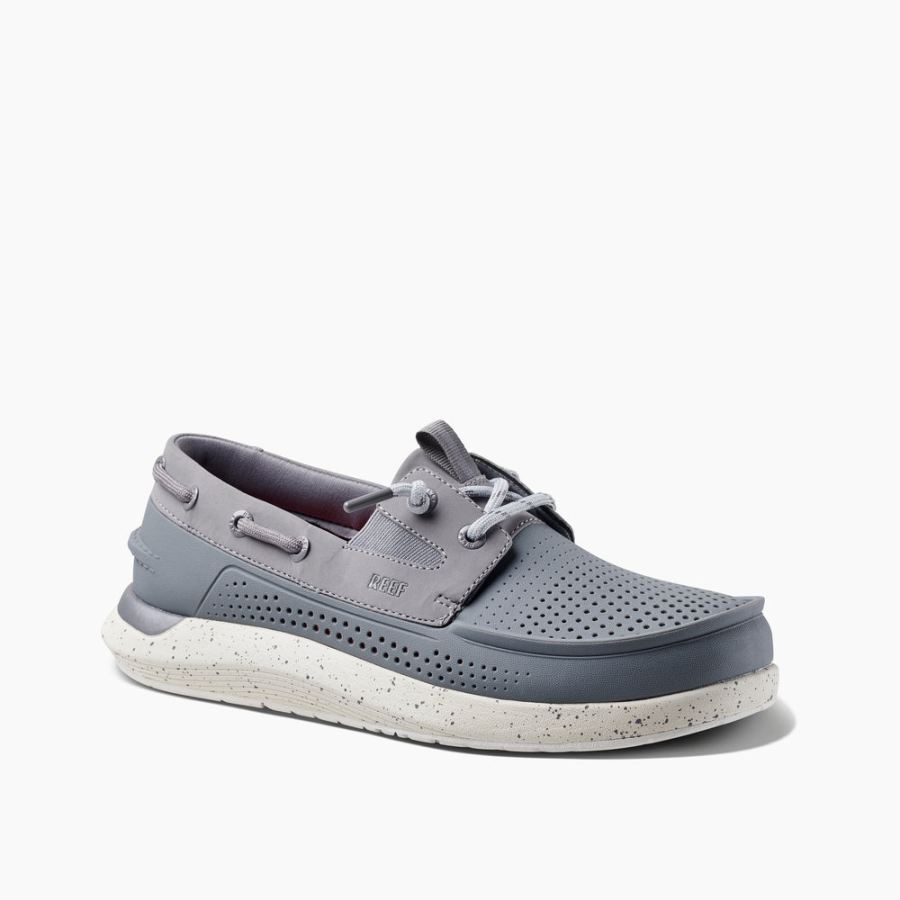 Reef | Men's SWELLsole Skipper Shoes in Grey Item-ID XIwvAeNm