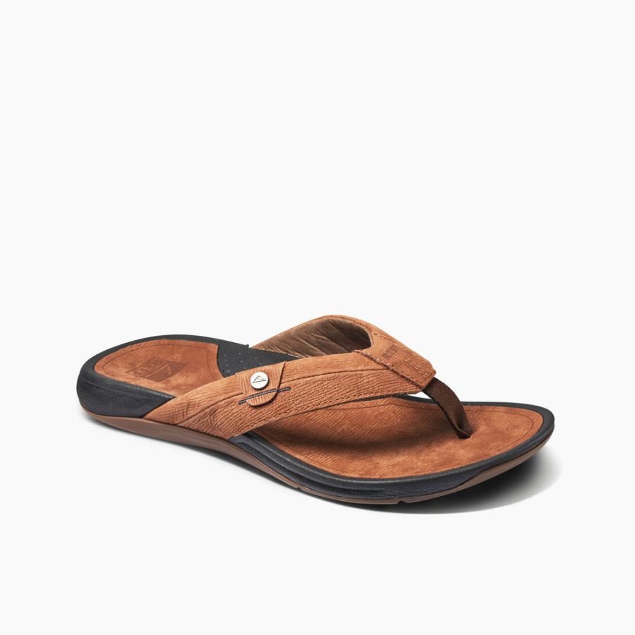 Reef | Men's Pacific Le Sandals (Black/Brown) Item-ID cGGvdArx