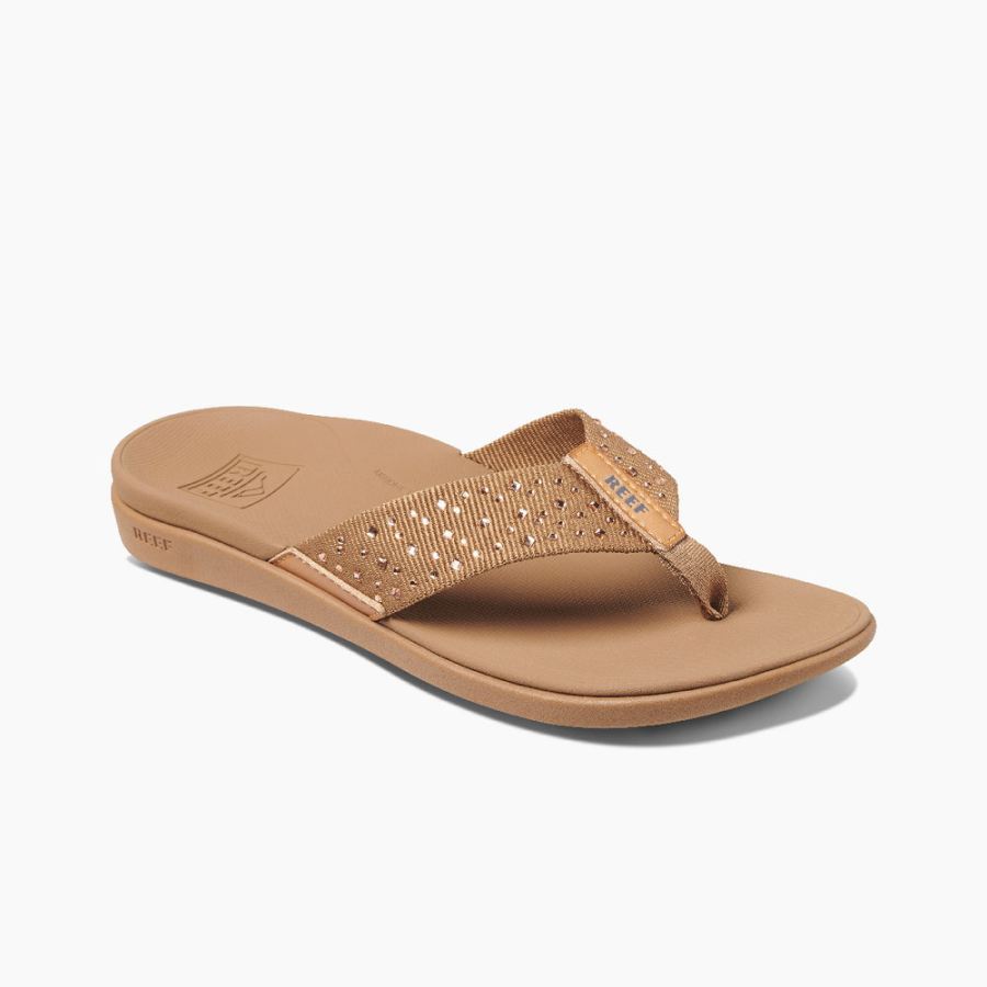 Reef | Women's Ortho Jewels Sandals in Rose Gold Item-ID eqbHlMl