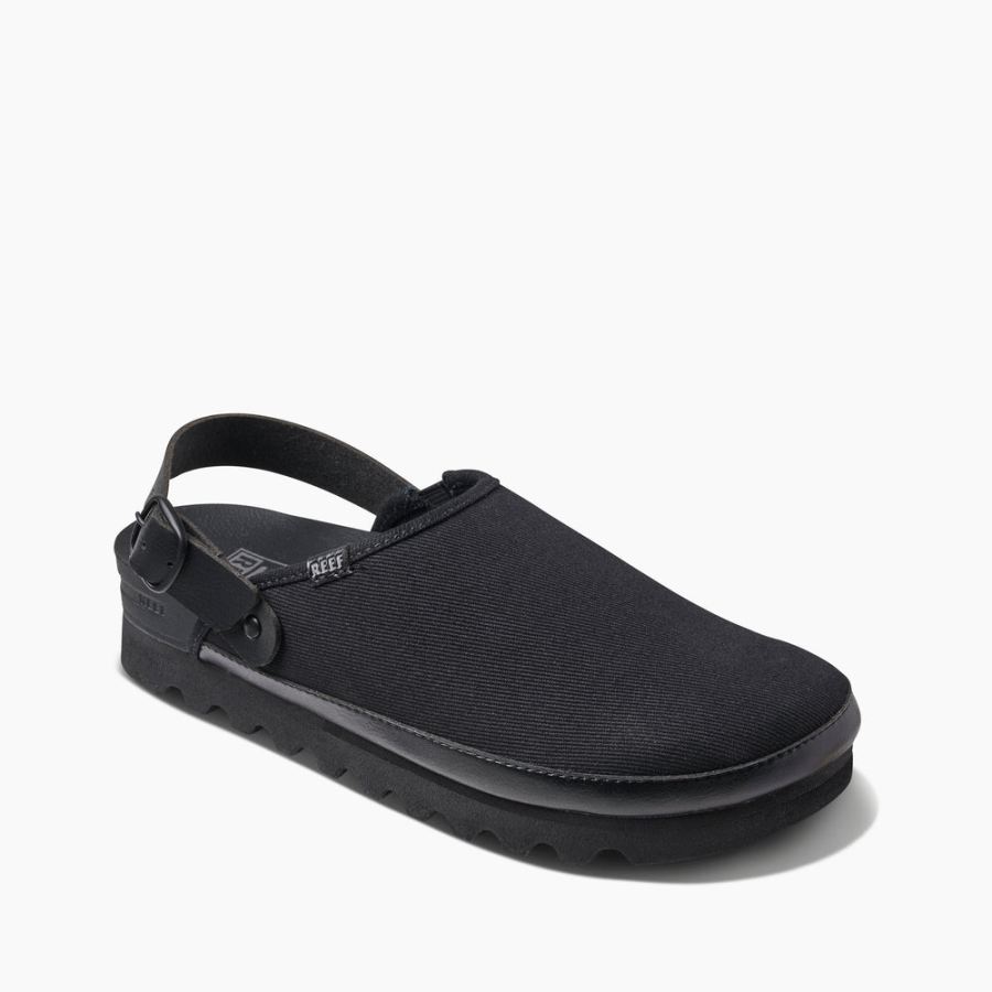 Reef | Women's Cushion Sage Hi Slip-On Shoes in Black/Black Item