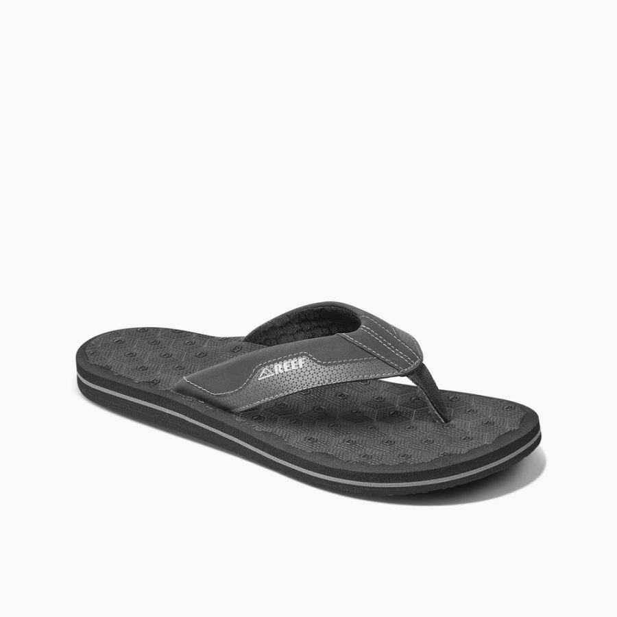 Reef | Men's The Ripper Sandals (Dark Grey) Item-ID uYhyqoyd