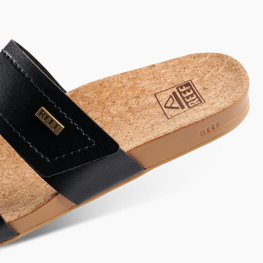 Reef | Women's Velcro Vista Sandals (Black) Item-ID vqzUJ7cP