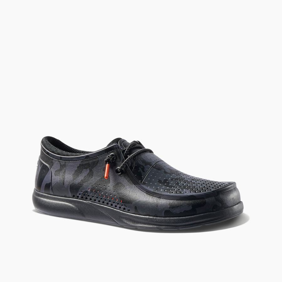 Reef | Men's Water Coast Prints Shoes (Black Camo) Item-ID x4skg